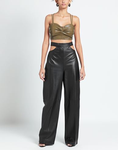 Themoirè Woman Top Military green