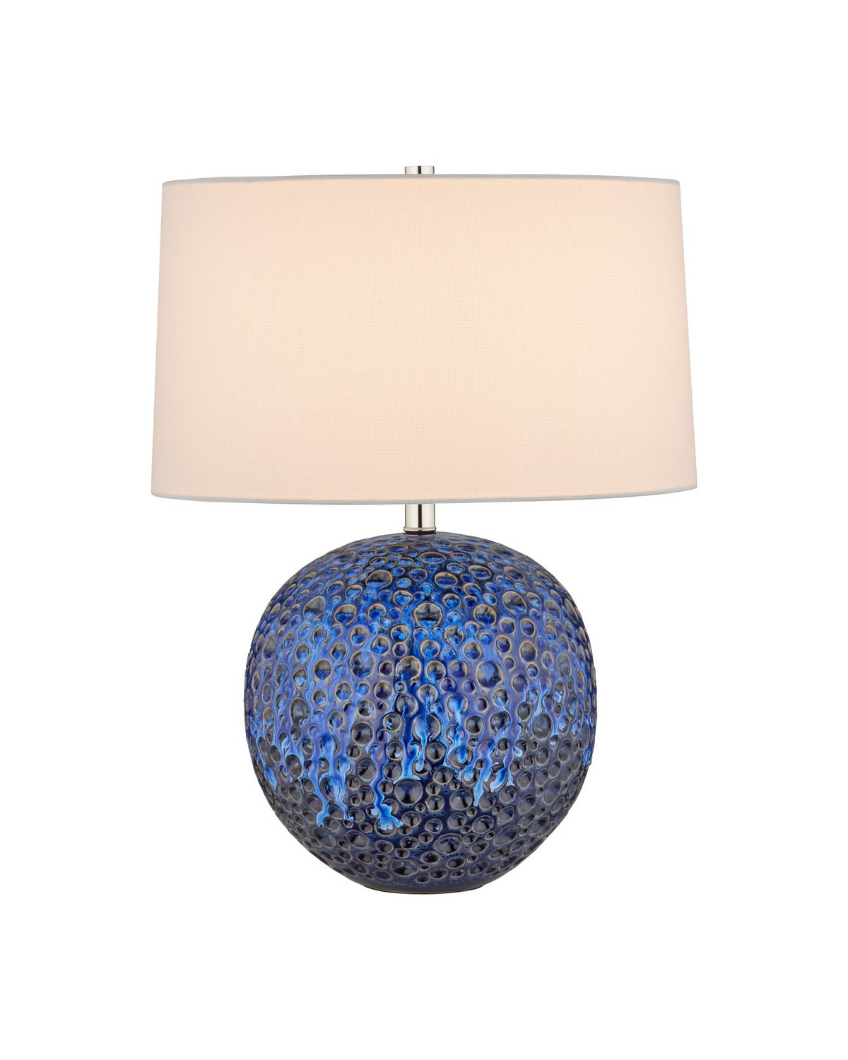 Blue Table Lamp from the Mantilla Collection