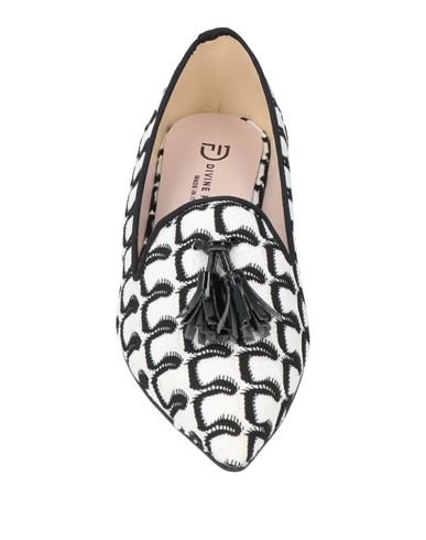 Woman Loafers Ivory Size 10 Textile fibers
