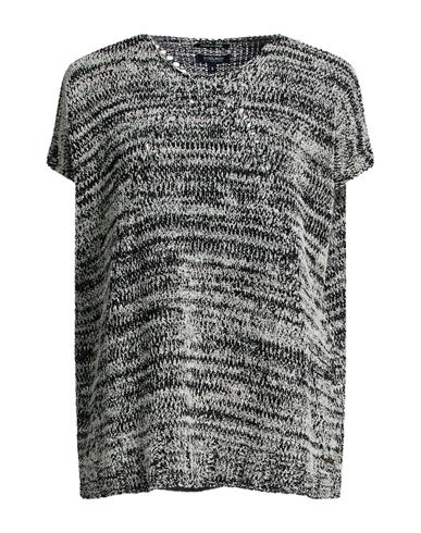 Woman Sweater Black Size S Cotton, Polyamide