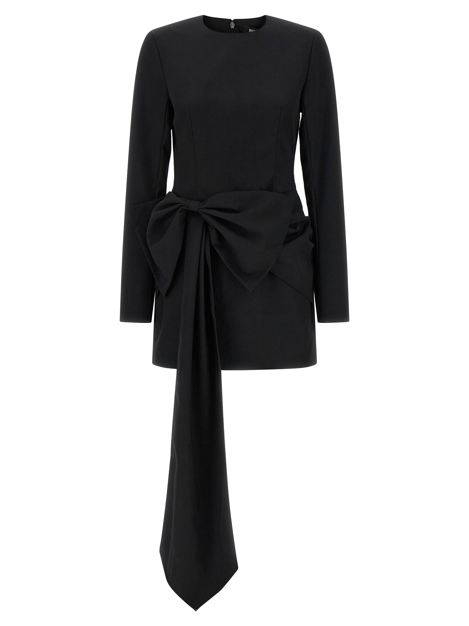 Maxi Bow Dress — Black