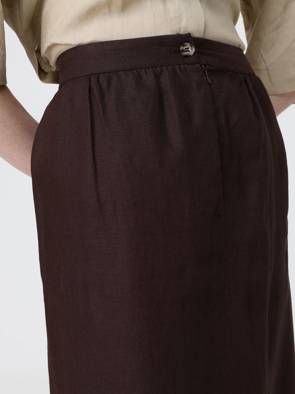Skirt Woman color Dark