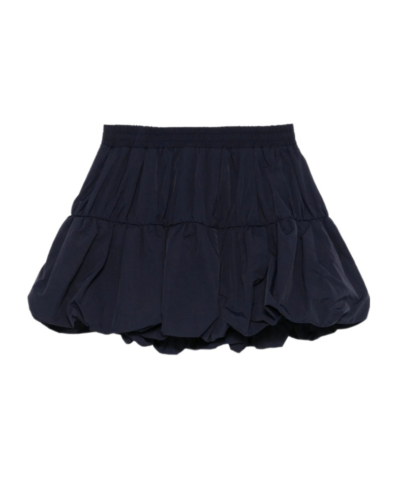 Mirian bubble-hem ruffled mini skirt