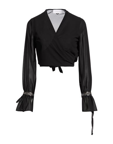 Woman Top Black Size 6 Polyester