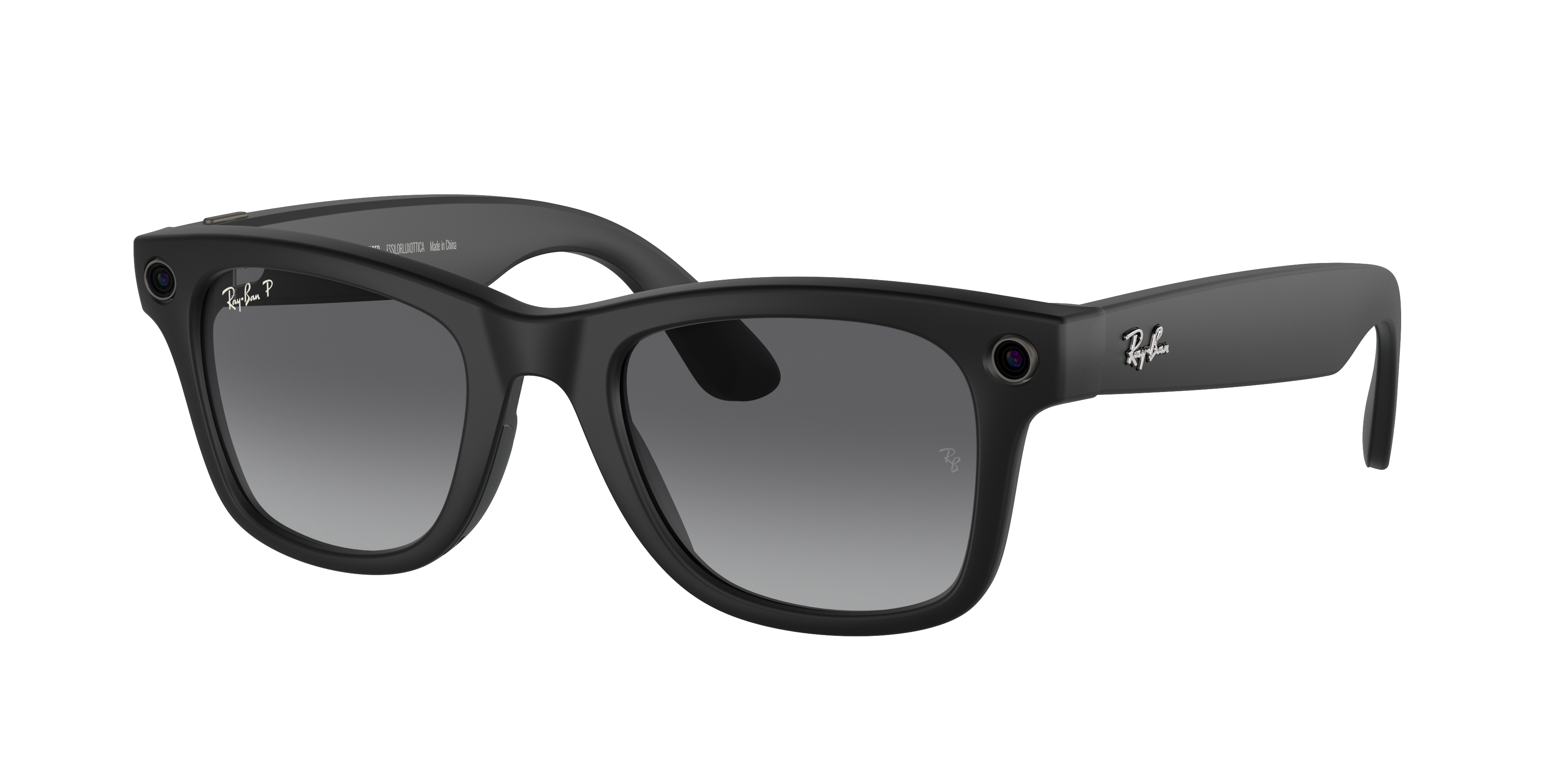 Ray-Ban Unisex Ray-Ban Meta Gen 1 Wayfarer - Frame color: Black, Lens color: Graphite Polarized
