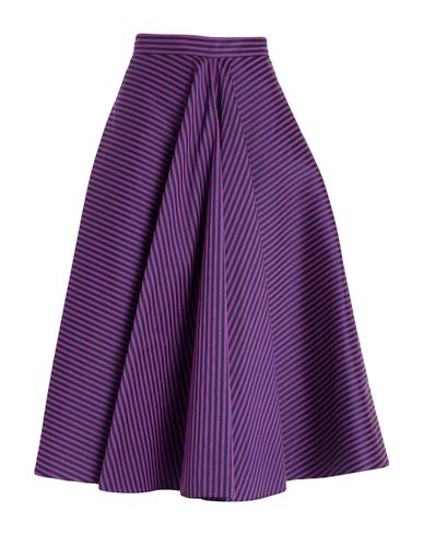 Woman Midi skirt Mauve Size 4 Polyester, Wool, Polyamide
