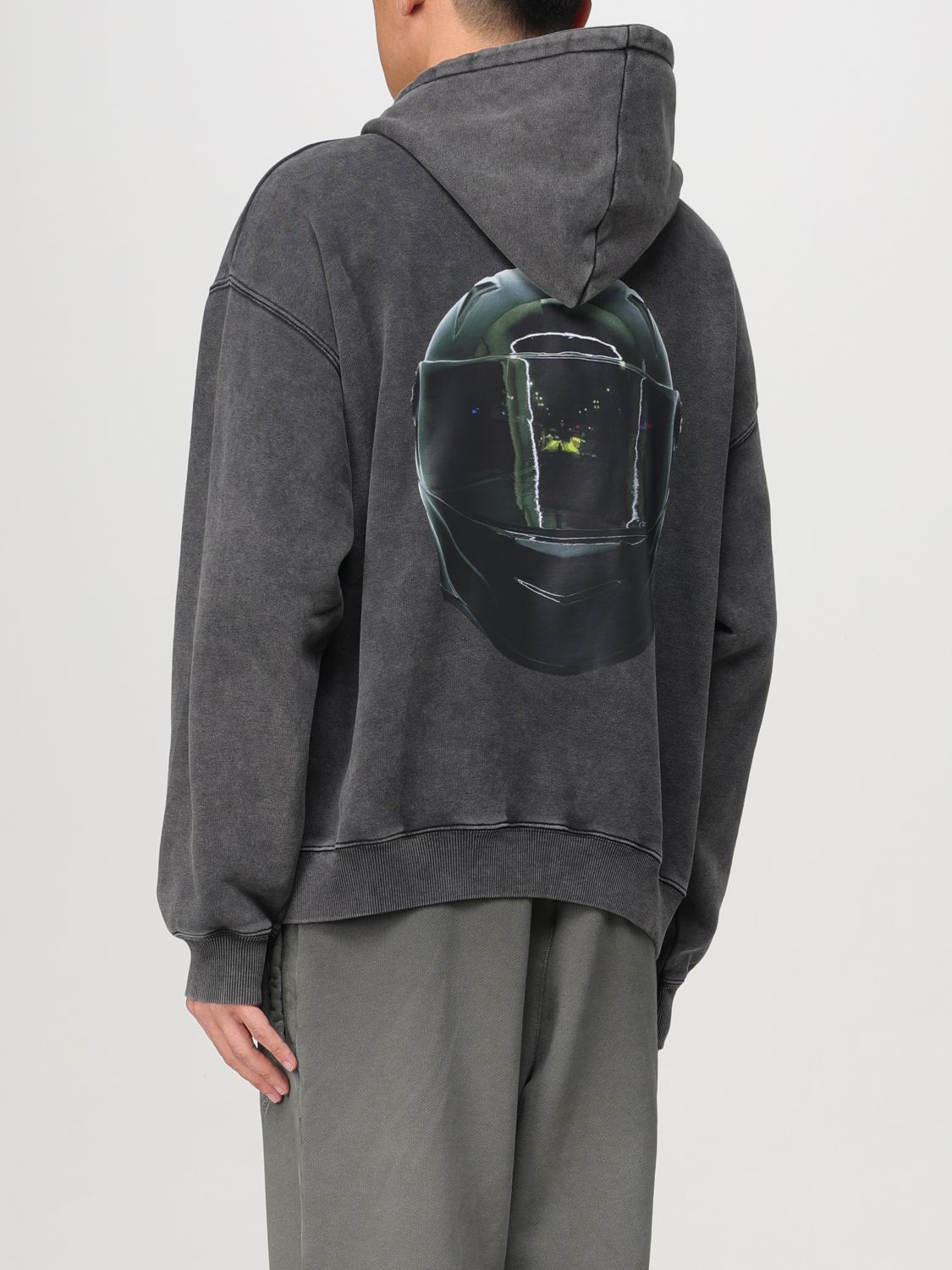 Sweatshirt Men color Grey