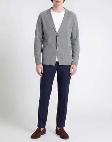 Man Blazer Grey Size M Wool, Silk, Cashmere