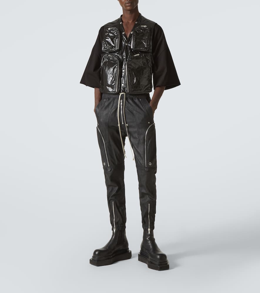 Cotton cargo vest