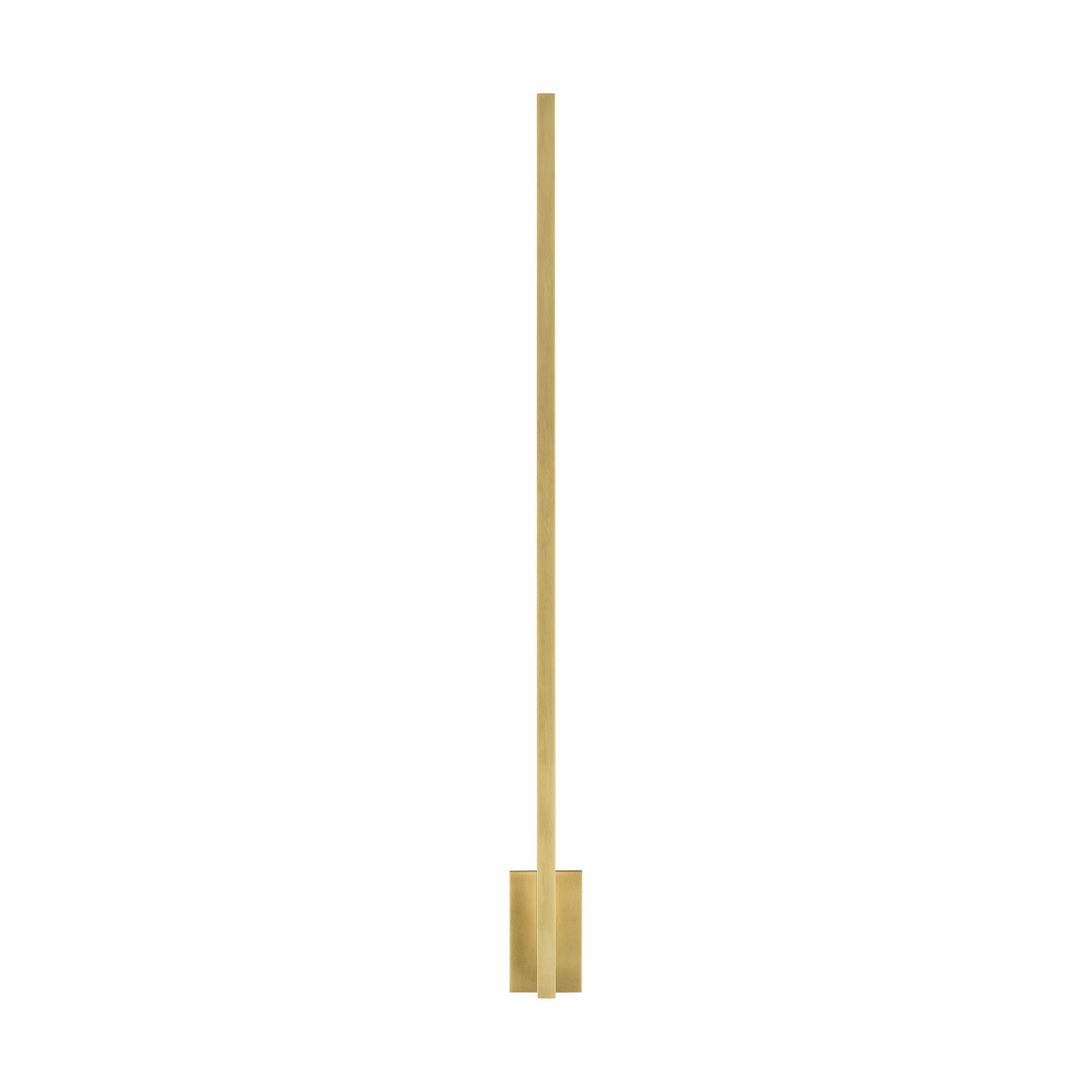 Stagger 1-Light 37.10"H LED Wall Sconce in Natural Bra