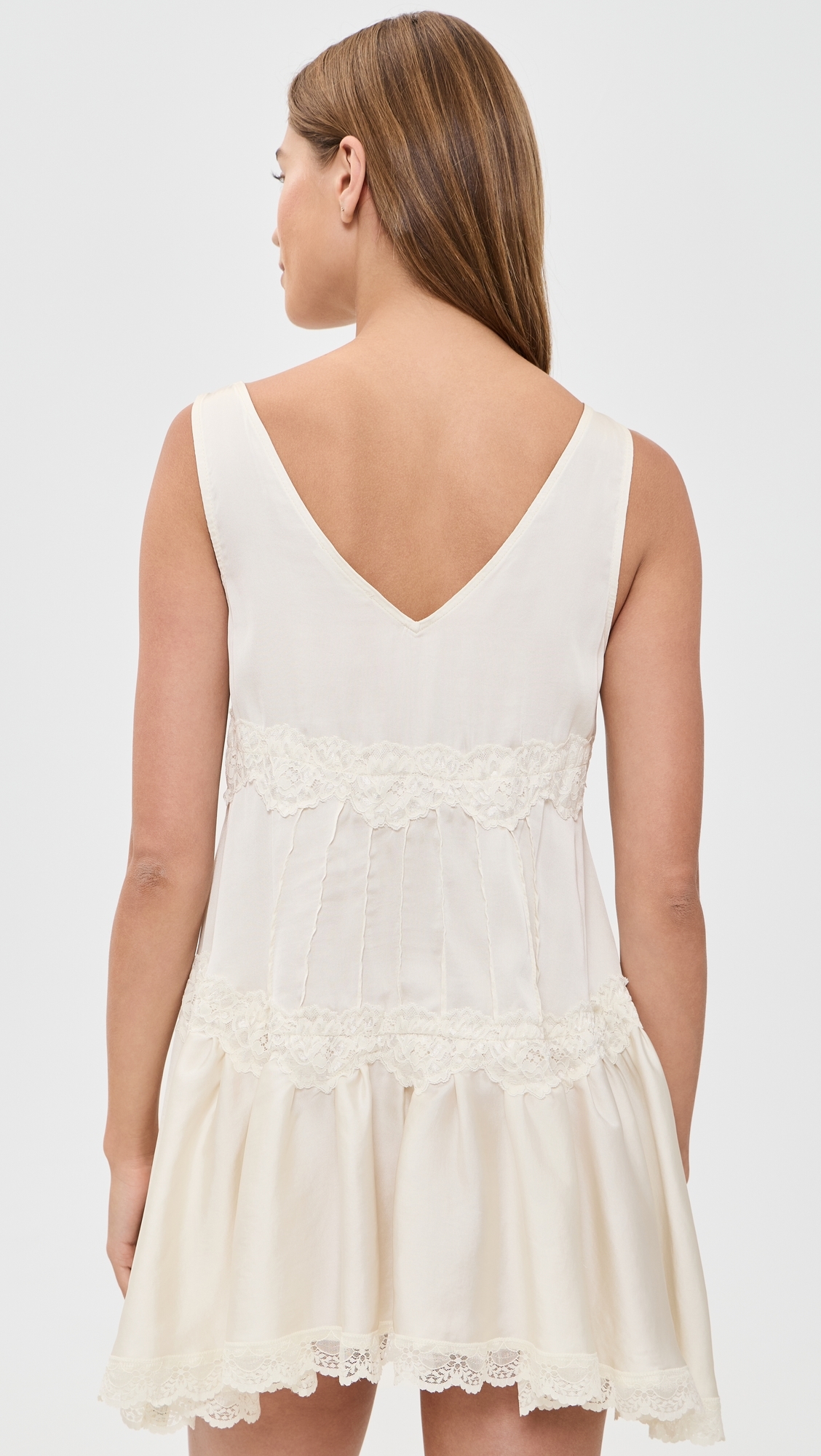 In This Groove Mini Slip Dress Tofu