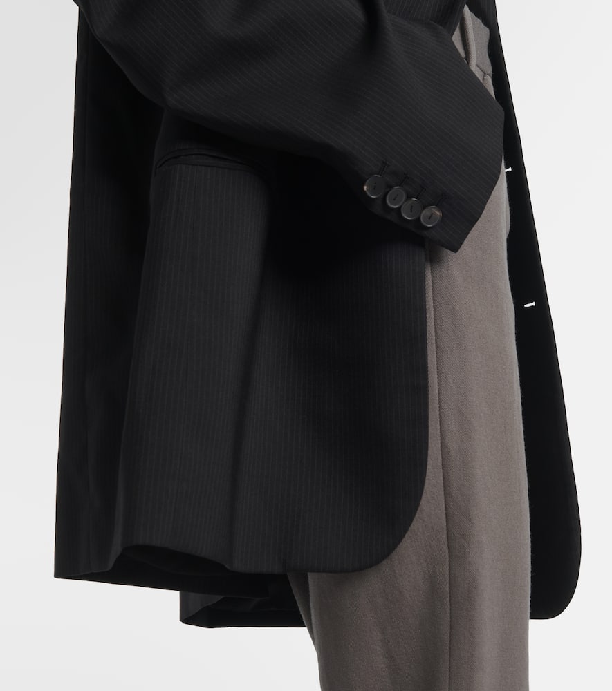 Viola oversized pinstripe blazer