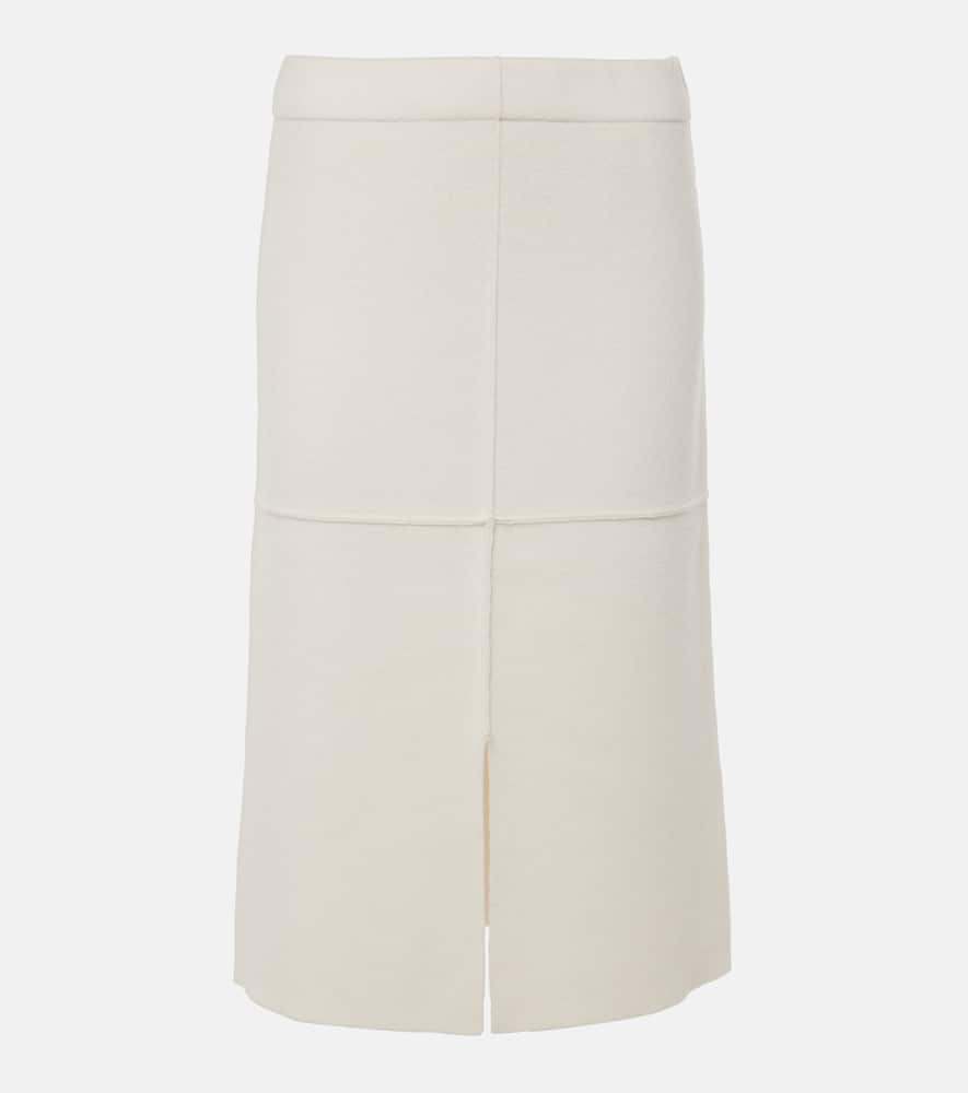 Jenna cashmere midi skirt