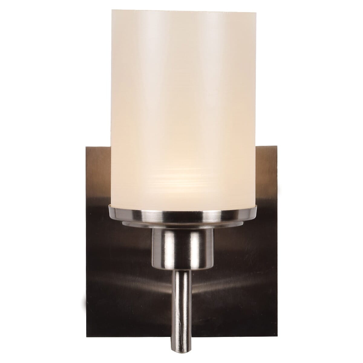Access Perch 9" Bathroom Vanity Light in Brushed Stee