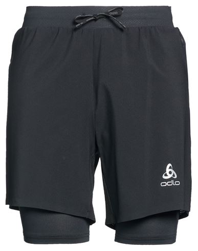 Woman Shorts & Bermuda Shorts Black Size L Polyester