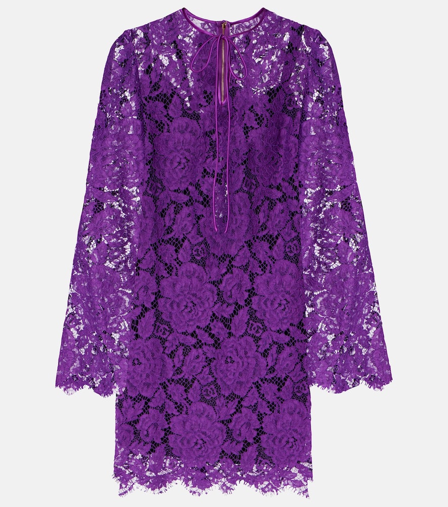 Lace minidress