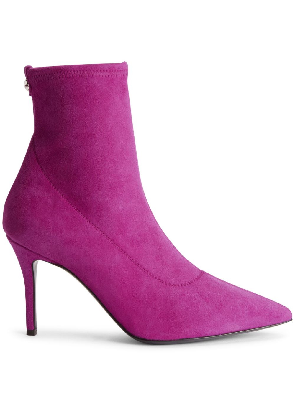 Mirea 90mm suede ankle boots - Purple