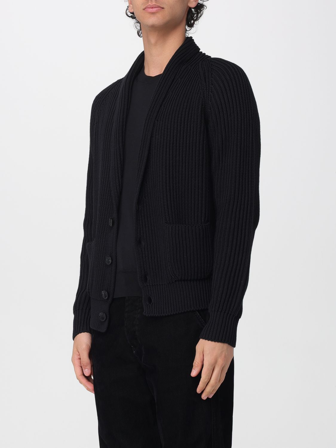 Cardigan Men color Black