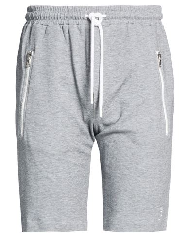 Dynamic Man Shorts & Bermuda Shorts Grey Size 36 Cotton, Polyamide