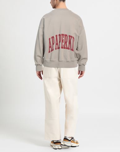 Man Sweatshirt Beige Size S Cotton