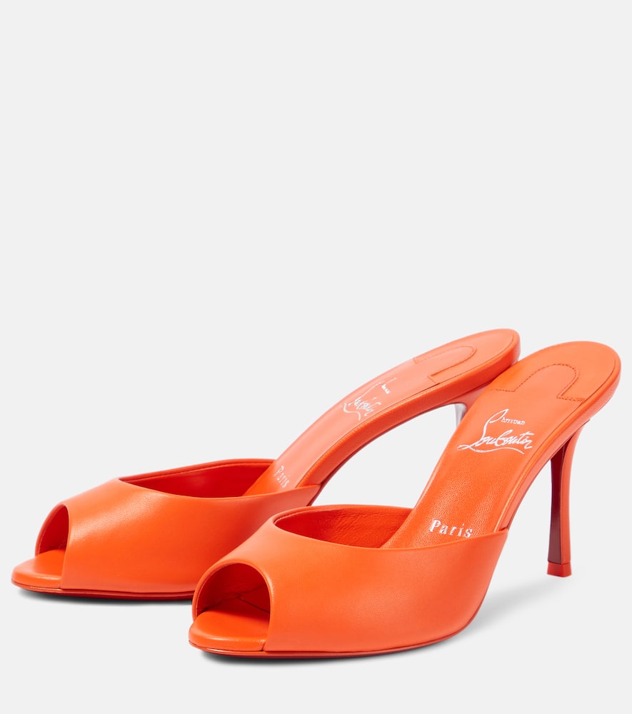 Christian Louboutin Me Dolly 85 leather mules