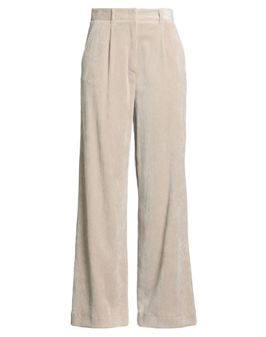 Woman Pants Sand Size 6 Polyester, Polyamide, Elastane