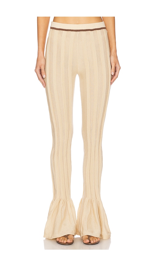Isa Boulder Pleatflare Pants in Pink