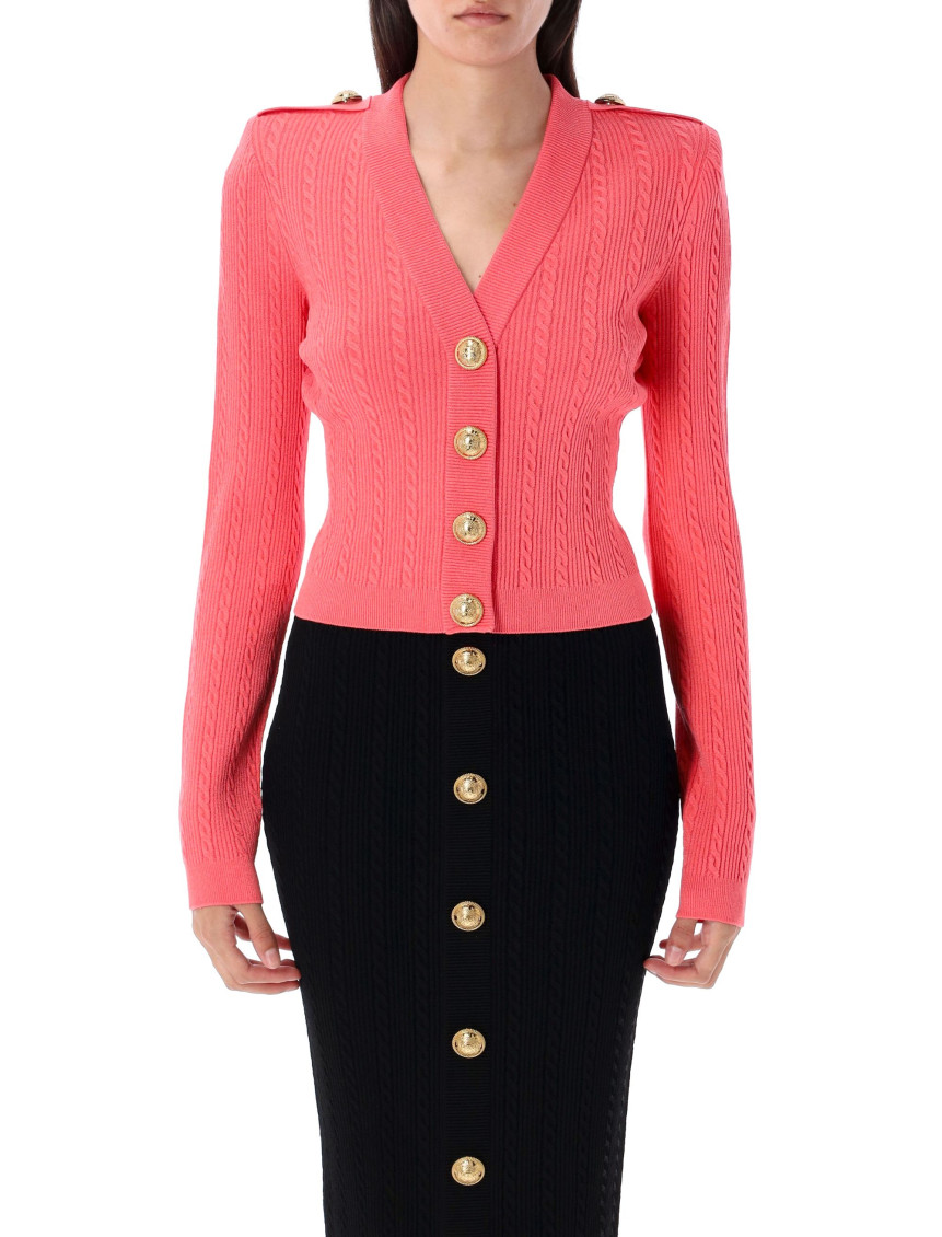 V-Necked Cardigan