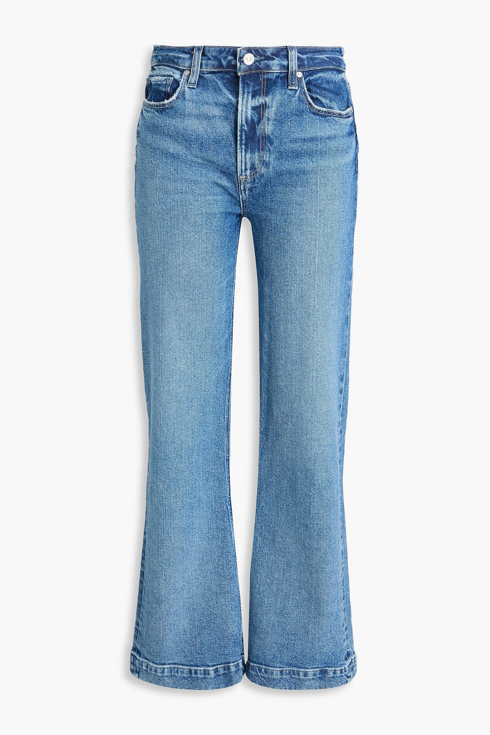 Leenah high-rise wide-leg jeans - Blue - 27W-32L
