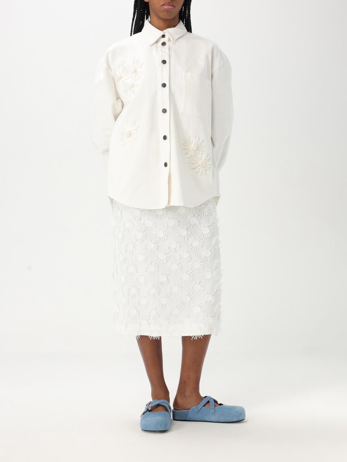 Blazer Woman color White