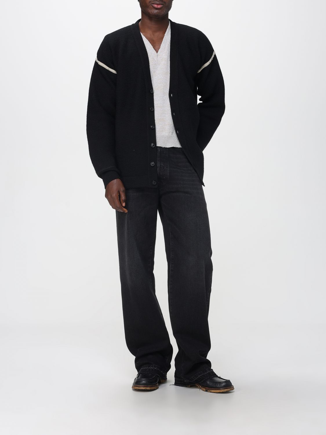 Cardigan Men color Black