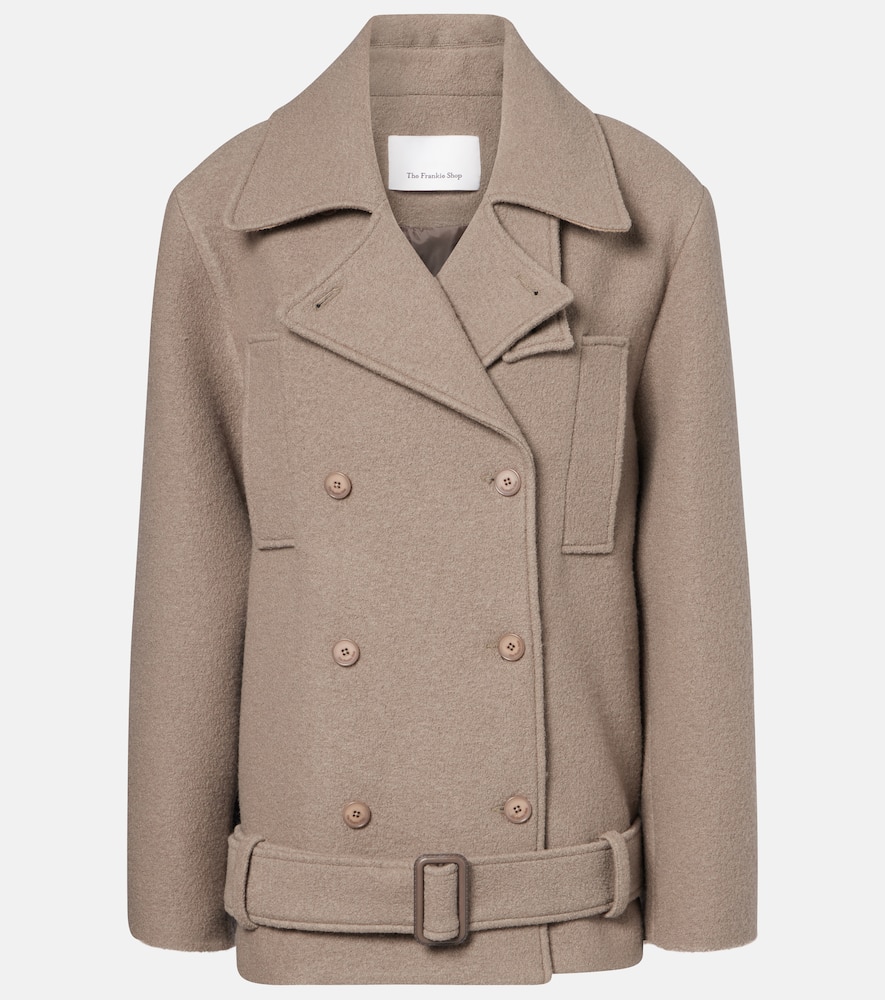 Scothern virgin wool peacoat