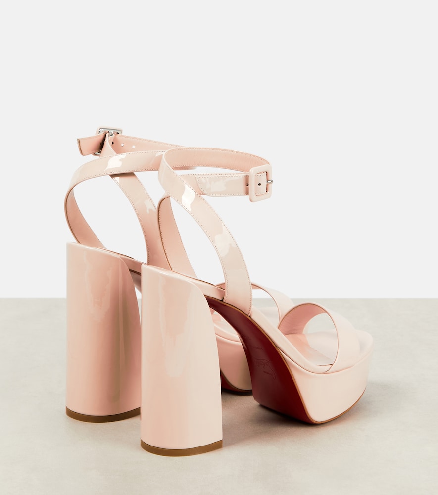 Movida Sabina patent leather platform sandals