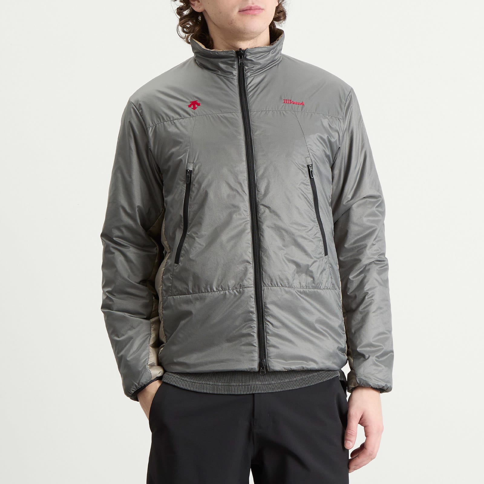 Men's Allterrain x JJJJound Reversible Jacket in Charcoal/Taupe