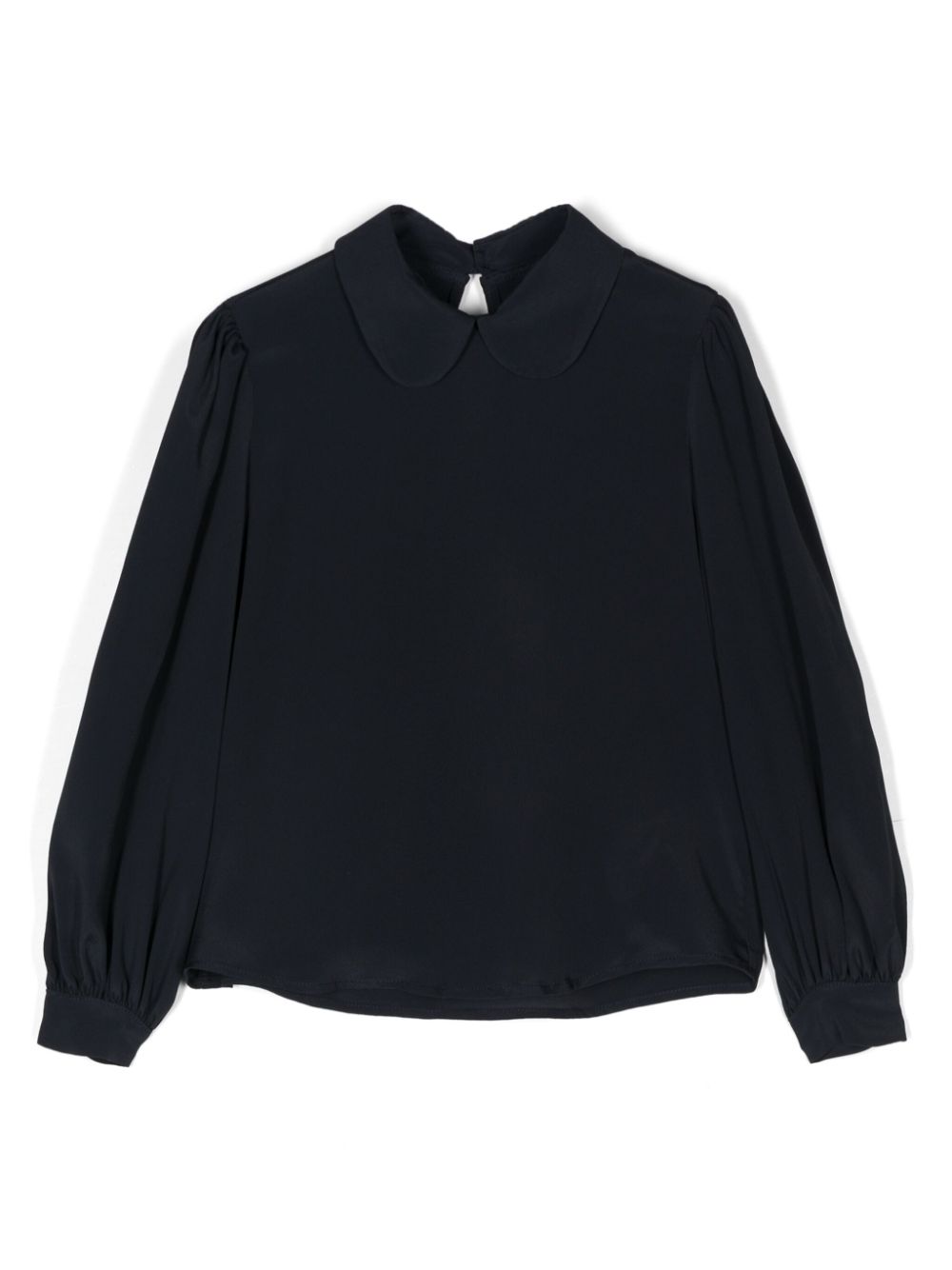Crepe blouse - Blue