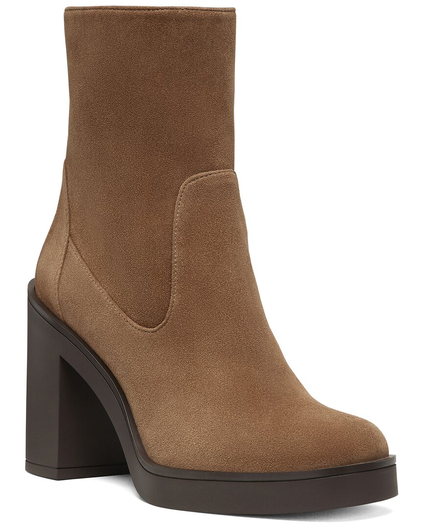 Bethenny 80 Suede Zip Bootie