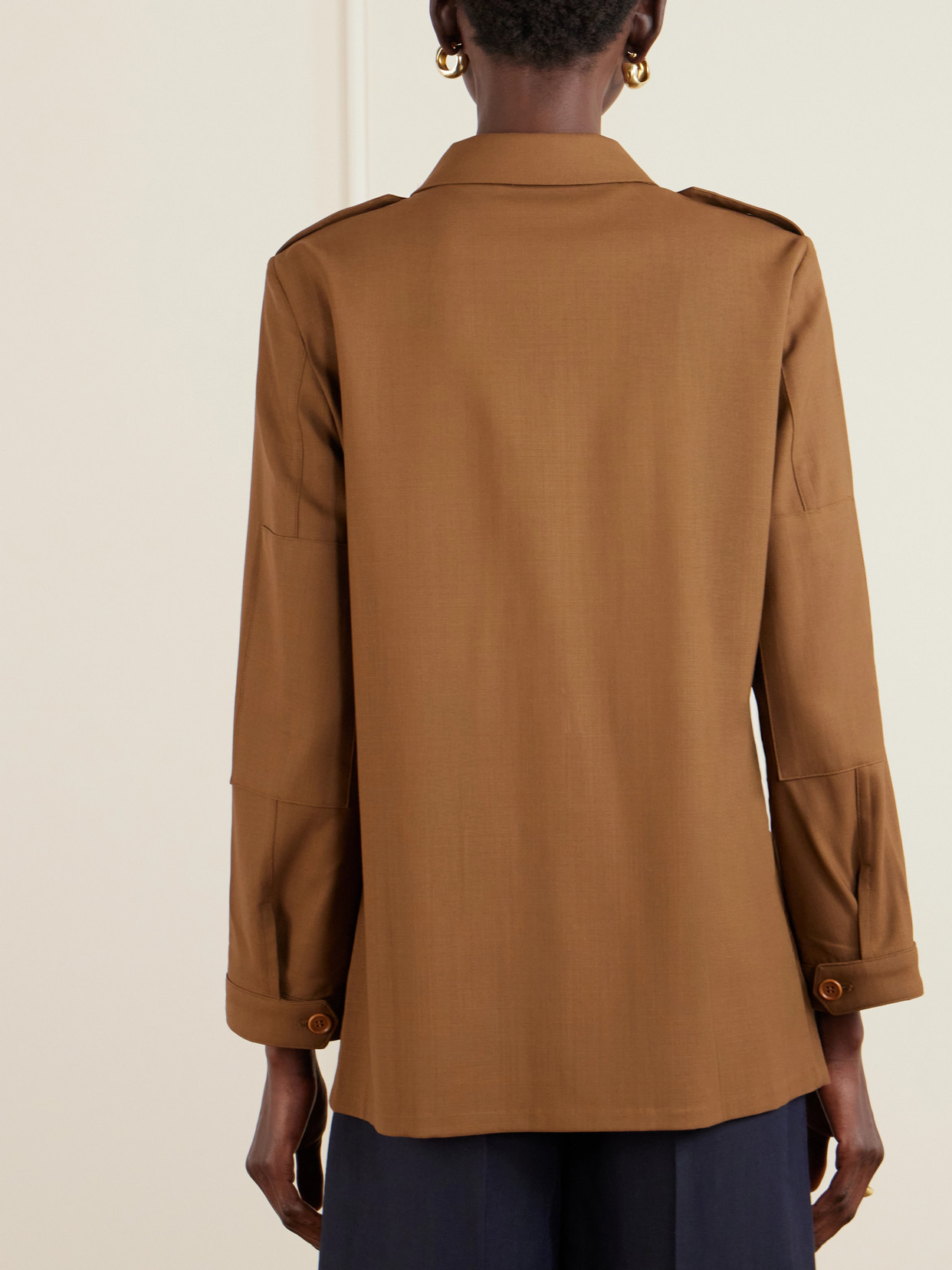 Wool Jacket - Brown