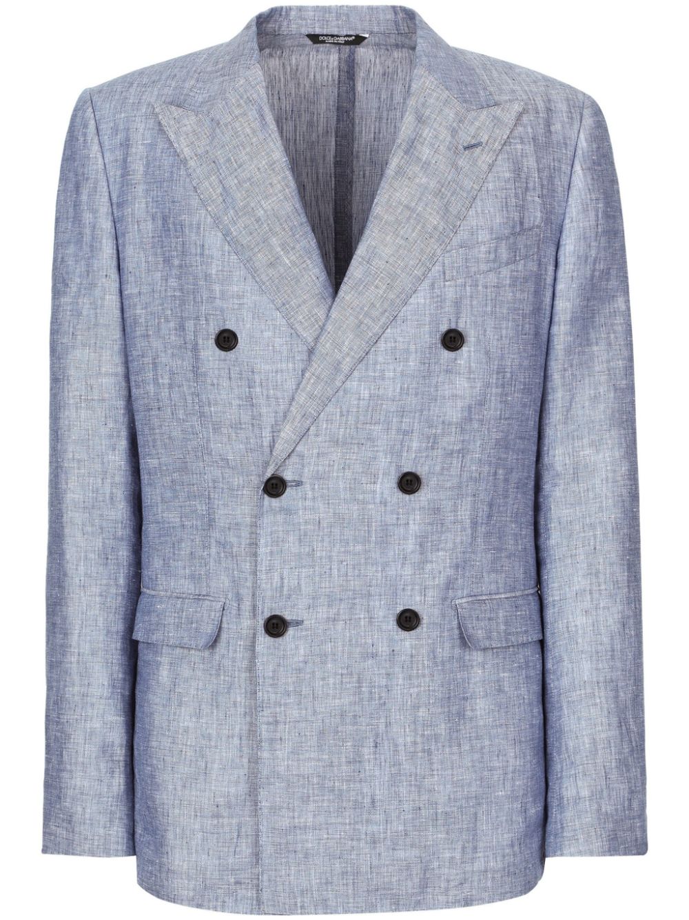 Taormina double-breasted blazer - Blue
