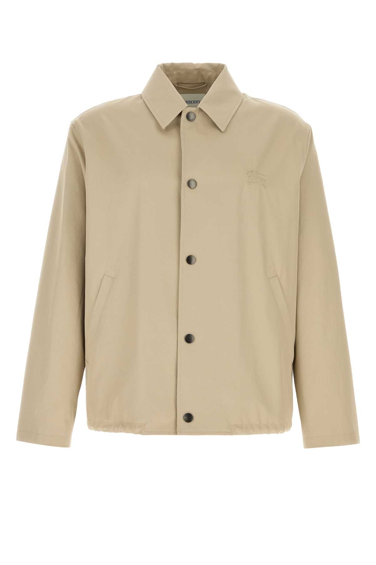 Lightweight Cotton Jacket — Beige