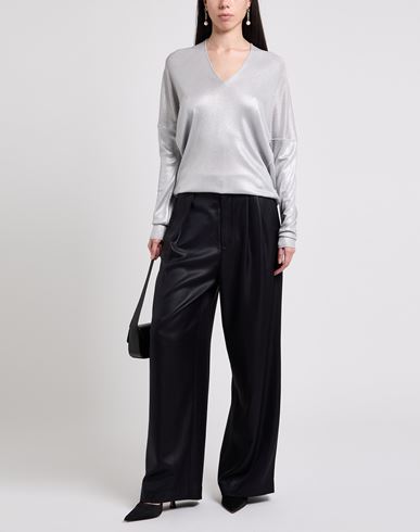 Woman Sweater Grey Size S Viscose