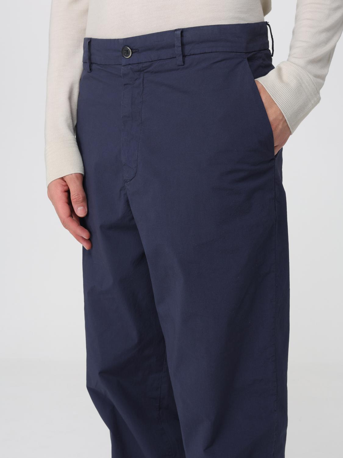 Pants Men color Blue