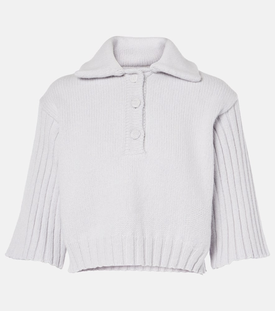 Wool and cashmere sweater
