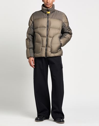 Man Puffer Military green Size M Polyamide