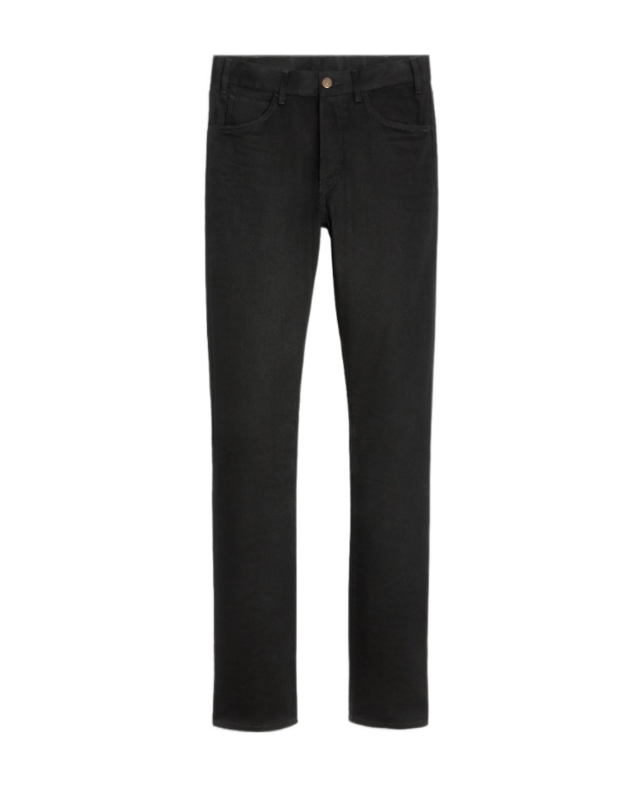 LOU JEANS IN PURE BLACK WASH DENIM