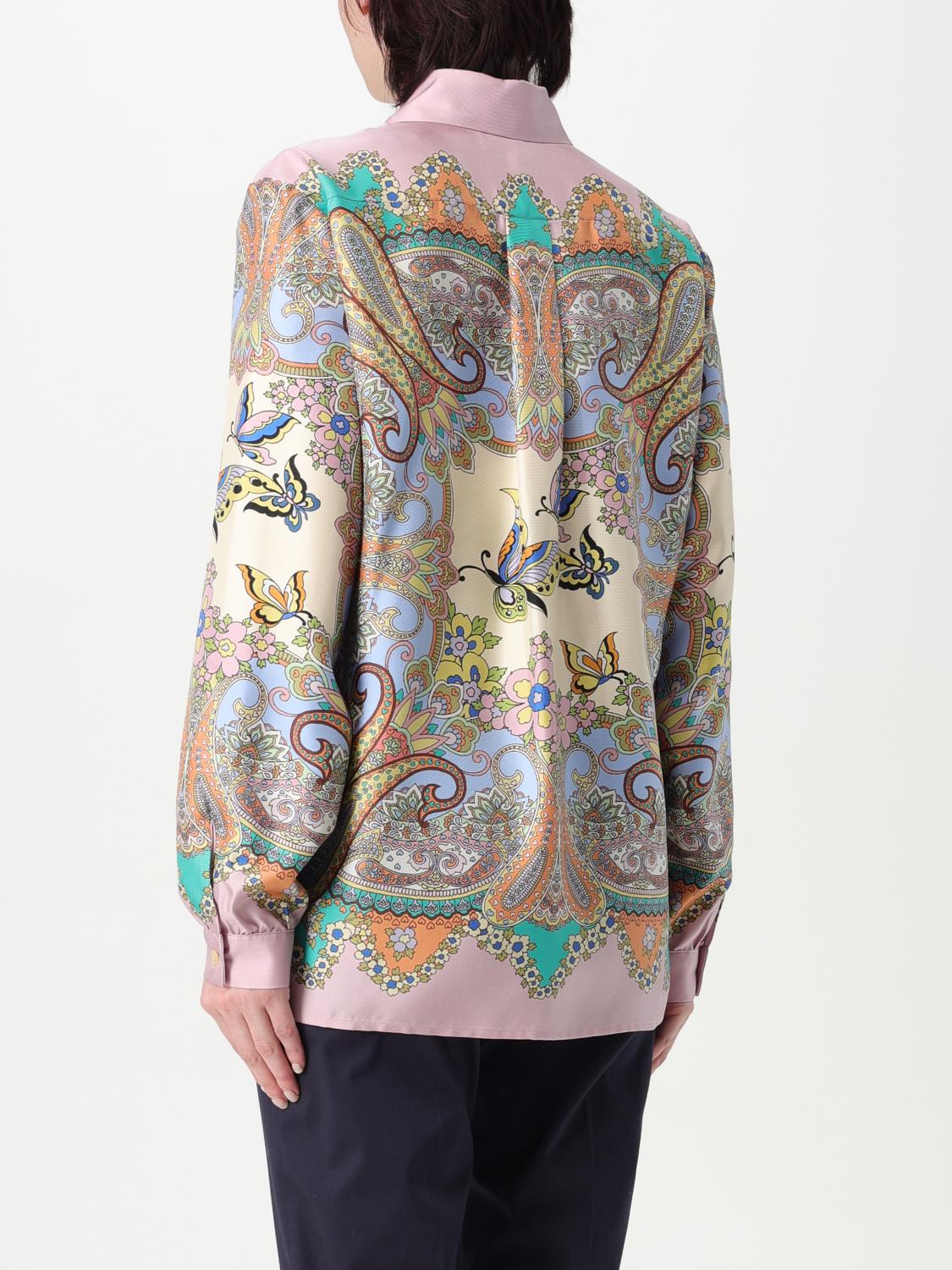 Paisley-print shirt - Pink