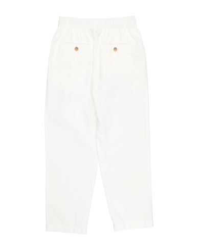 Kid Boy Pants White Size 10 Cotton