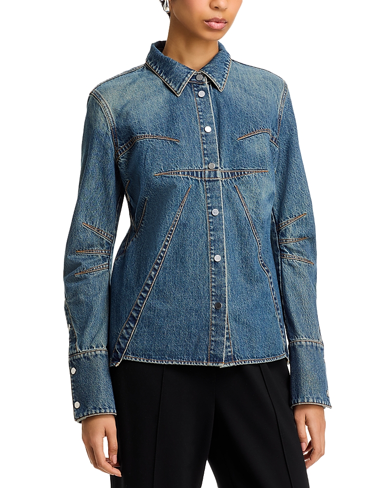 Slim Denim Shirt