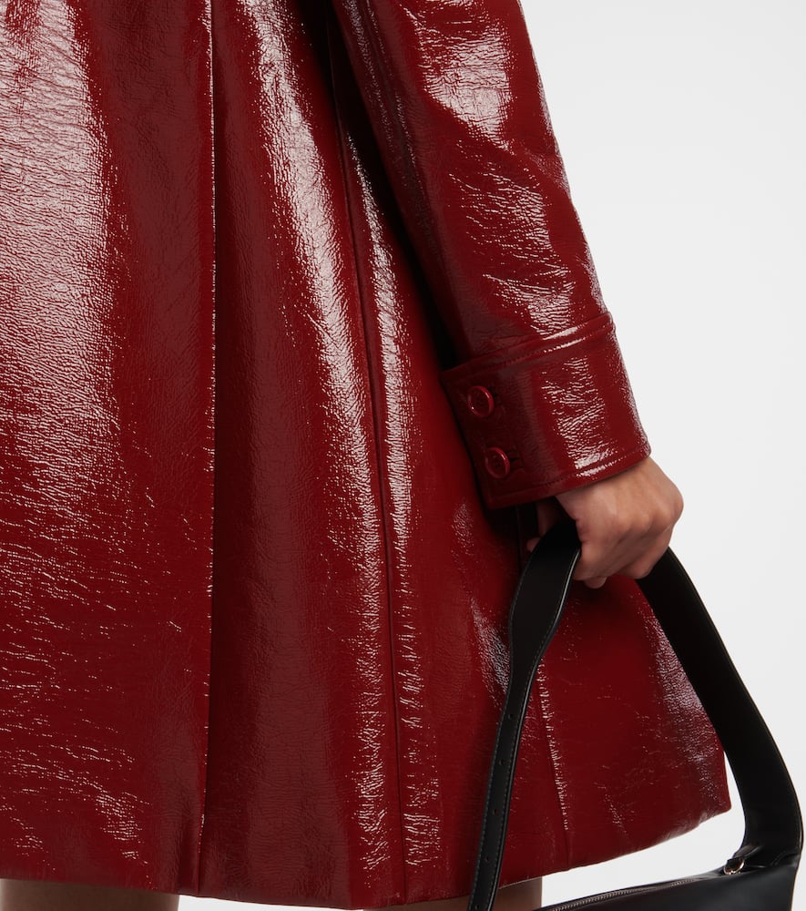 Courrèges Vinyl miniskirt