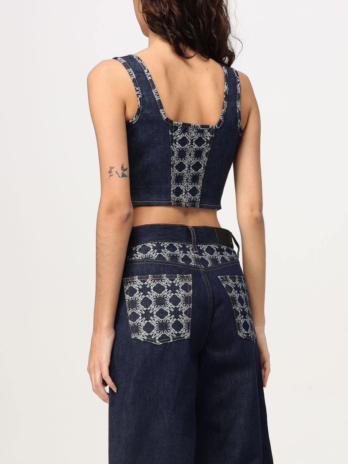Top Woman color Blue