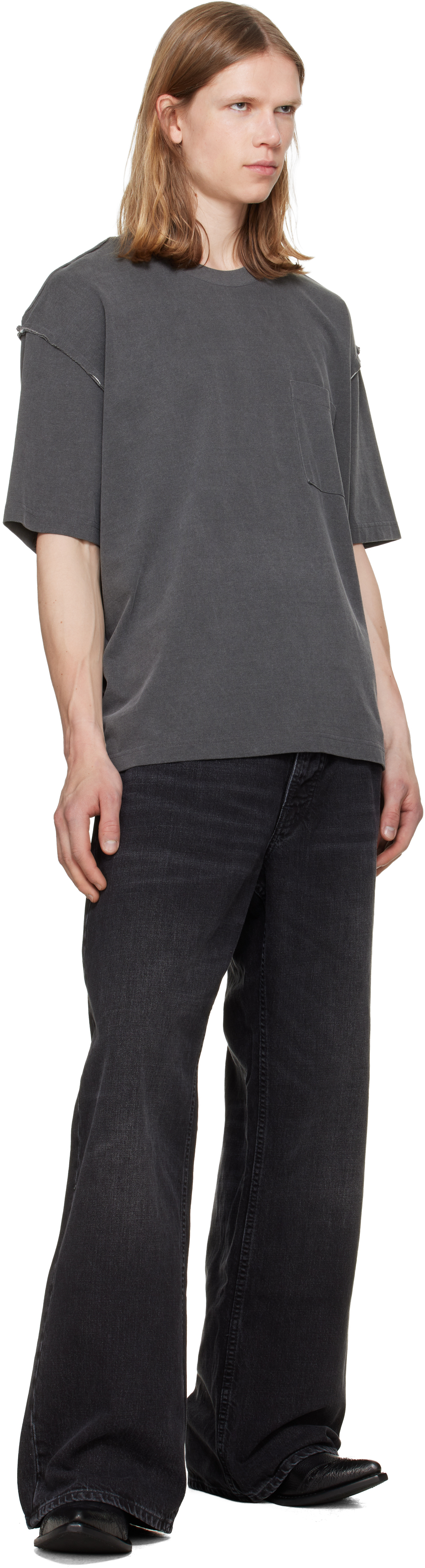 Black Loud Larry Jeans